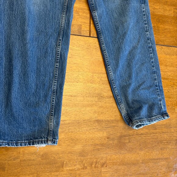 Vintage Levi’s 535 Euro Fit Wide Leg size 32x32 Streetwear Baggy 90s Hip-Hop y2k - Picture 13 of 15